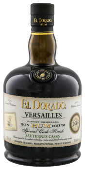 El Dorado Versailles Special Cask Finish 2005 2021 Sauternes Casks 0,7L 55,4%