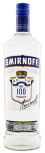 Smirnoff Blue Label triple distilled 100 proof 1 liter 50%